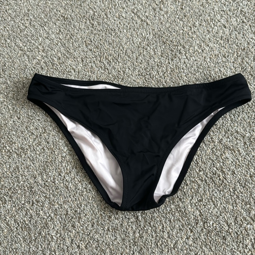 Black bikini bottoms